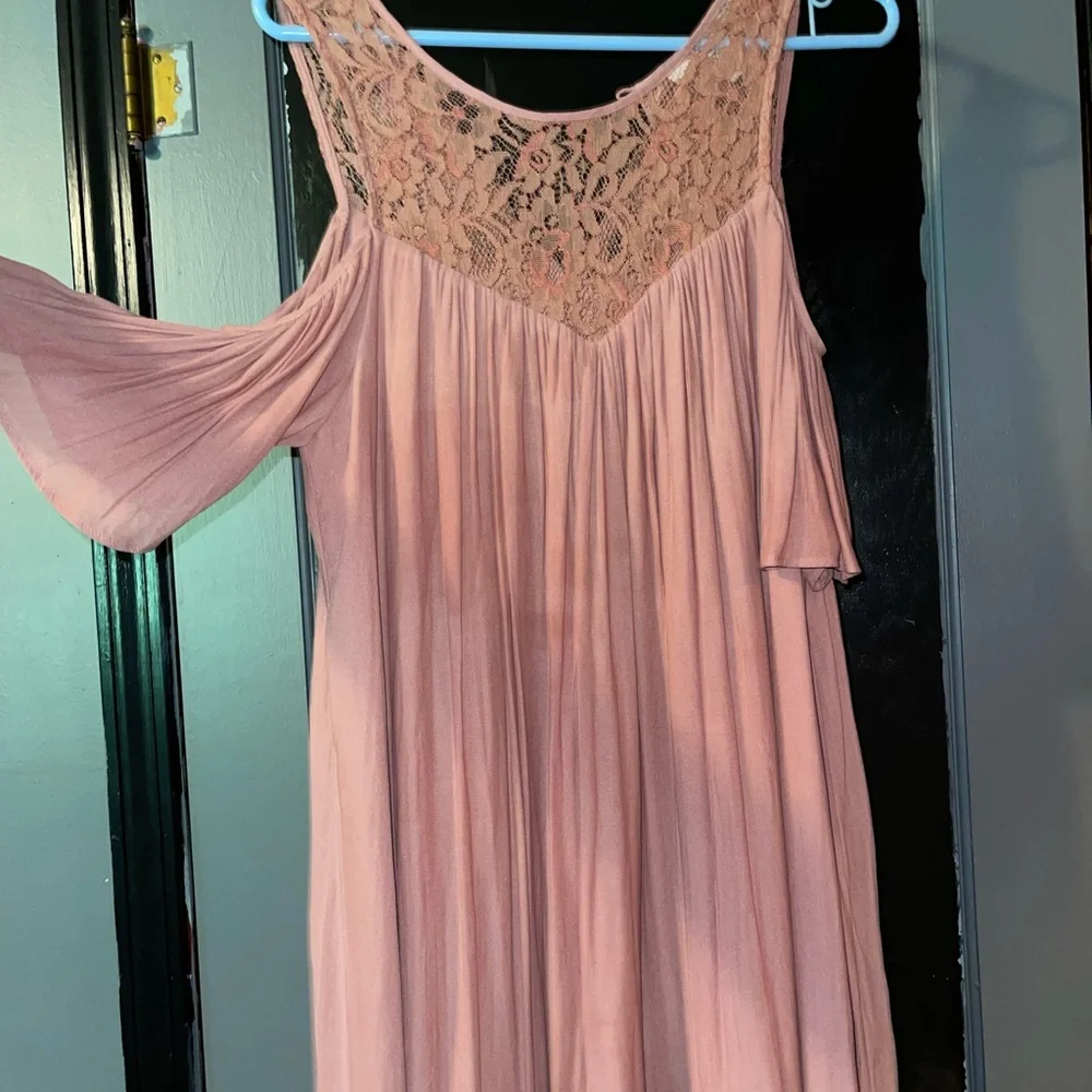forever 21 mauve dress. size medium - Picture 1 of 2
